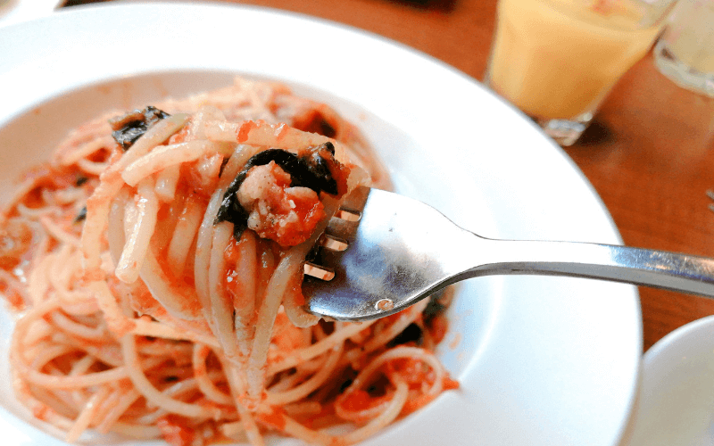 イタリアンGOHANランチ・ほうれん草とモッツァレラのトマトソース