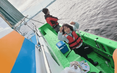 【東京近郊の自然体験】 初心者や親子でも楽しめる船釣りプラン！アジ釣り体験/神奈川・横浜